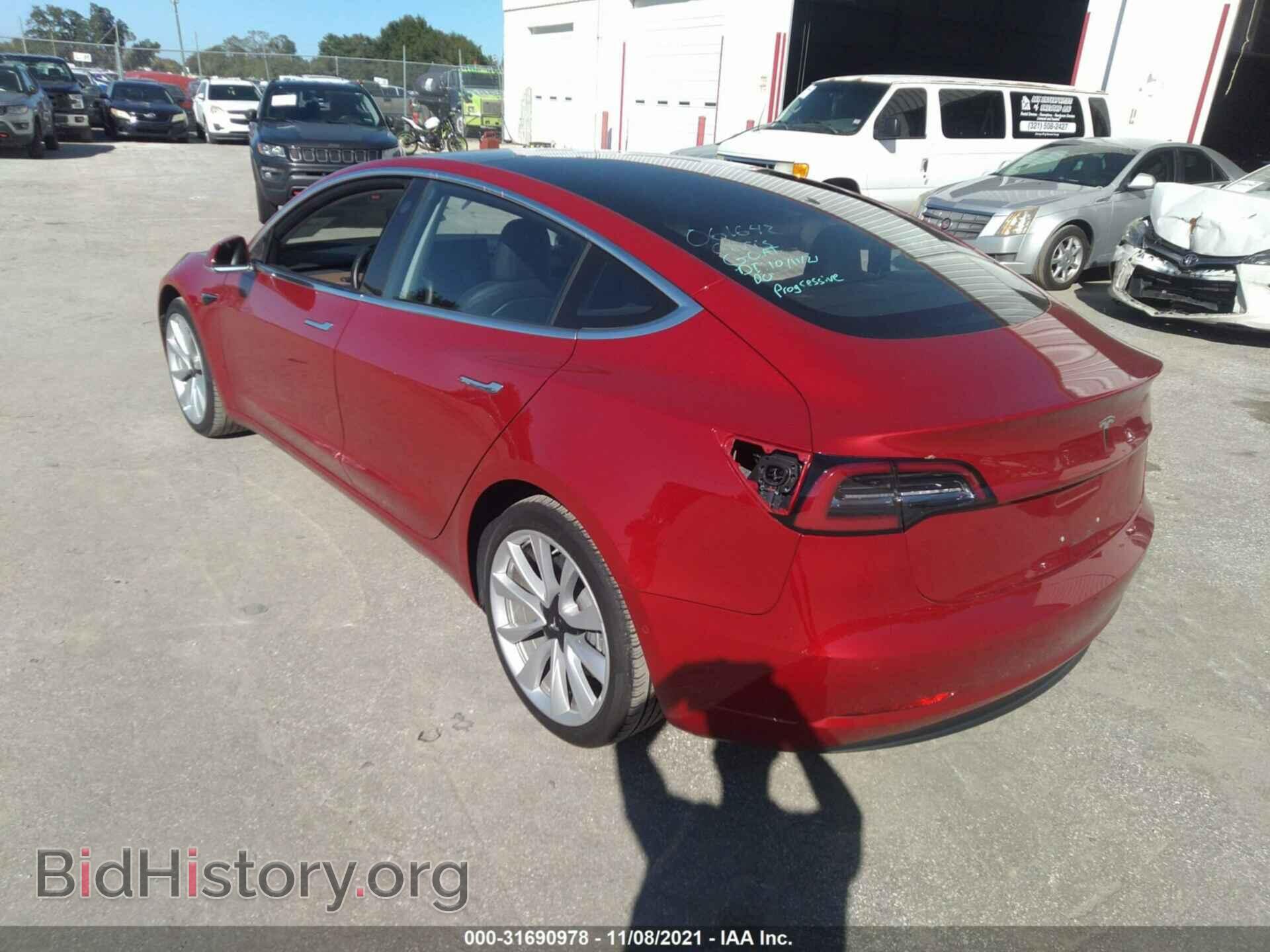 2018 TESLA MODEL 3 - VIN: 5YJ3E1EA1JF061642 - Фото 3