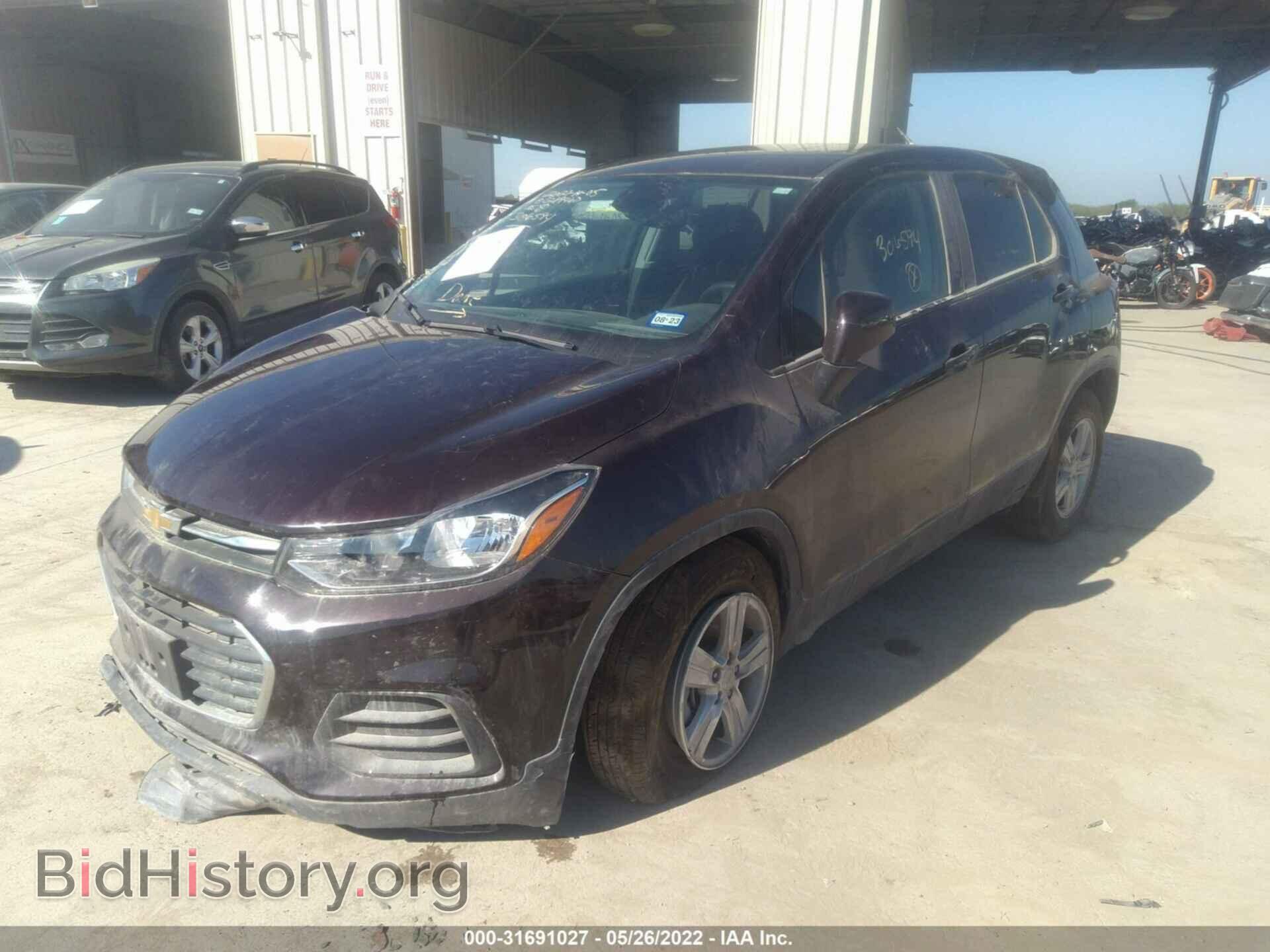 2021 CHEVROLET TRAX - VIN: KL7CJKSB0MB306594 - Фото 2