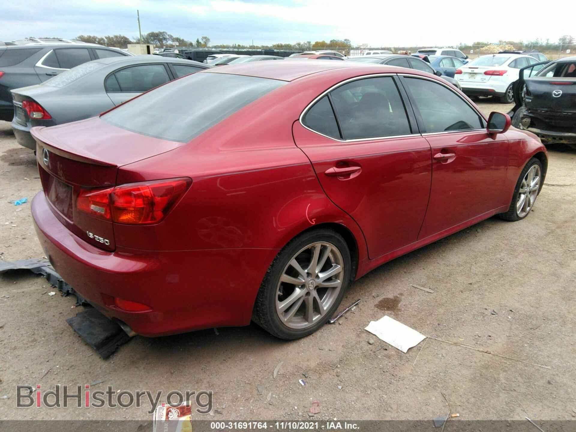 2006 LEXUS IS 250 - VIN: JTHBK262562021509 - Фото 4