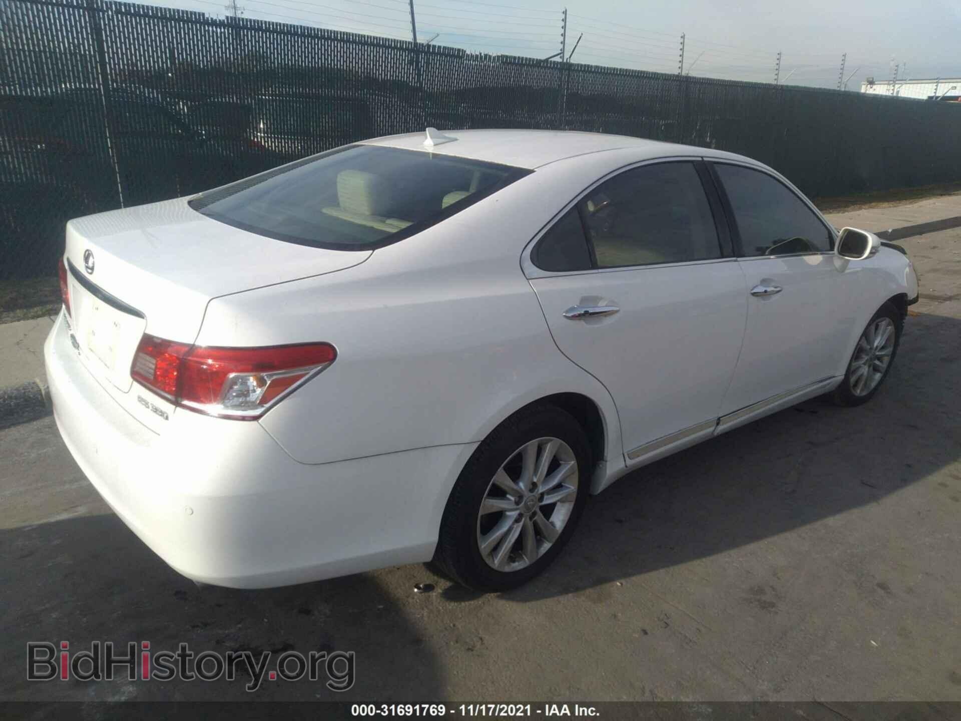2010 LEXUS ES 350 - VIN: JTHBK1EG4A2370841 - Фото 4