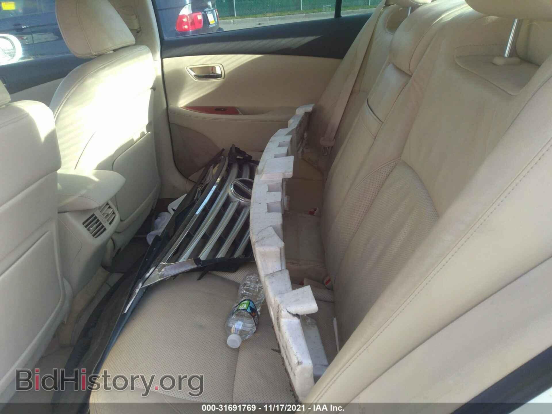 2010 LEXUS ES 350 - VIN: JTHBK1EG4A2370841 - Фото 8