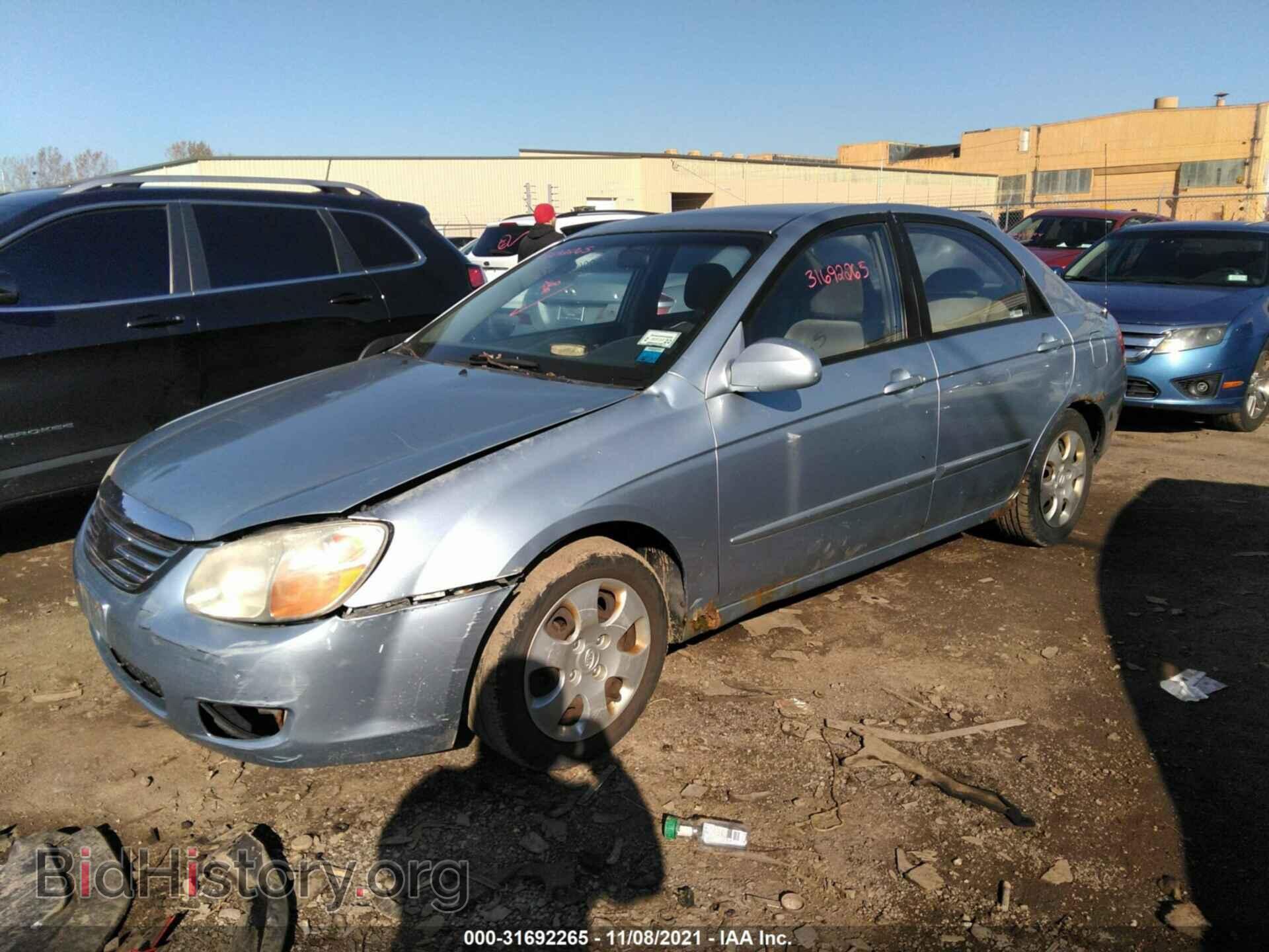 2007 KIA SPECTRA - VIN: KNAFE122675455249 - Фото 2