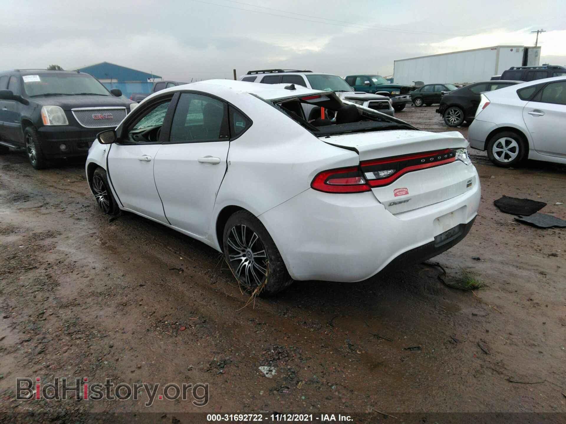 2016 DODGE DART - VIN: 1C3CDFBA5GD652467 - Фото 3