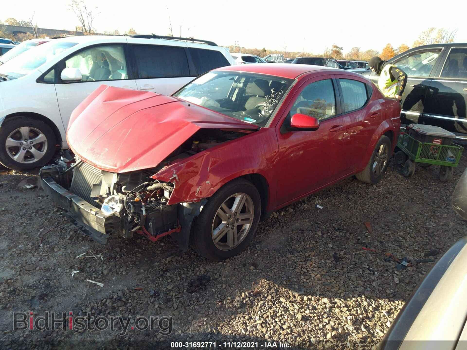 2012 DODGE AVENGER - VIN: 1C3CDZCB2CN253688 - Фото 2