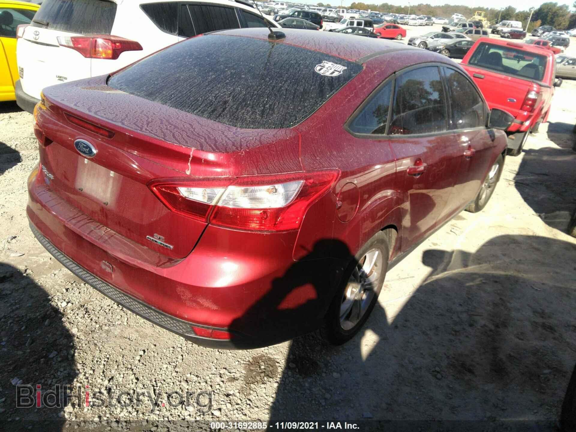 2013 FORD FOCUS - VIN: 1FADP3F22DL198856 - Фото 4