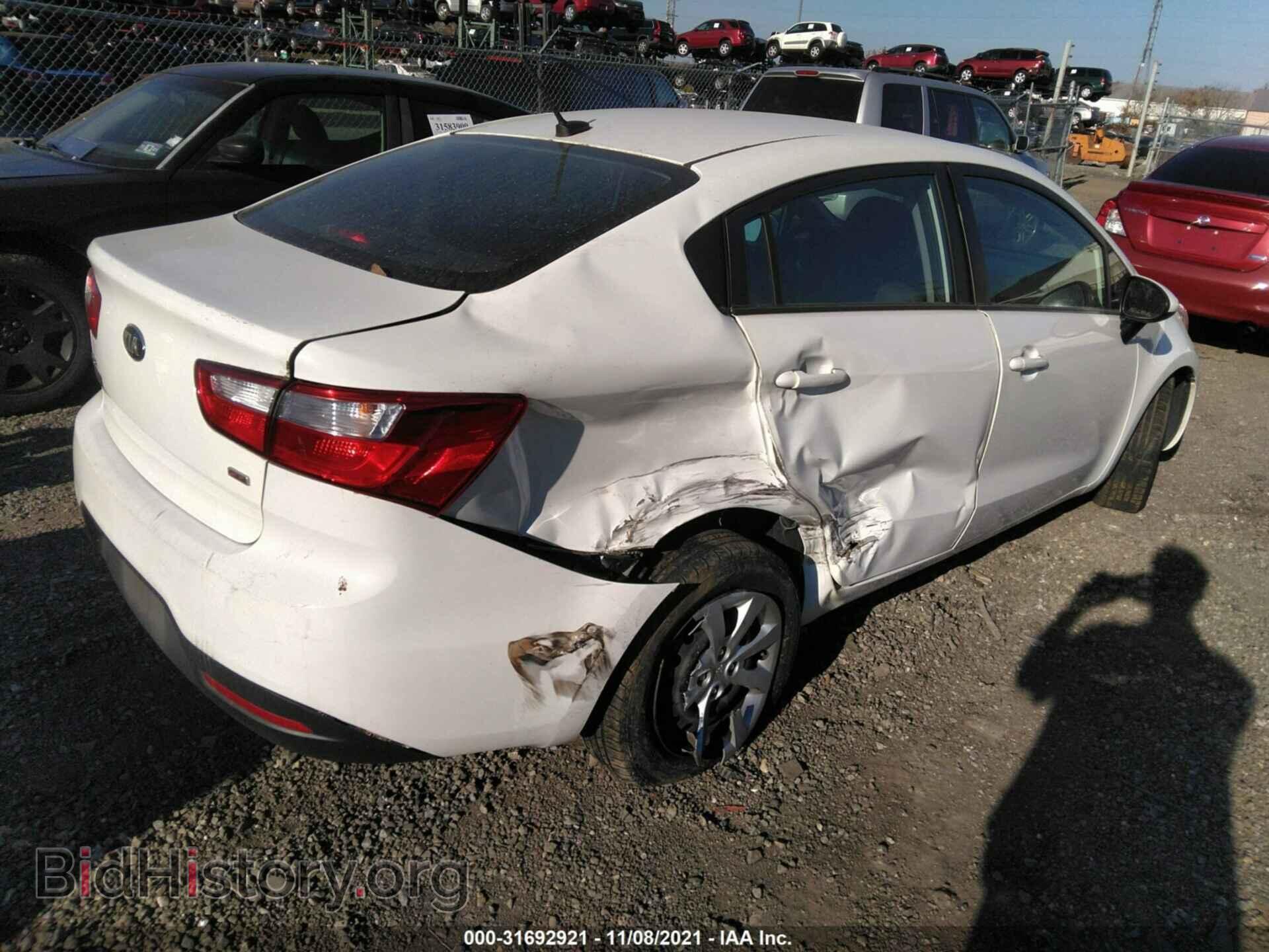 2015 KIA RIO - VIN: KNADM4A35F6515116 - Фото 4