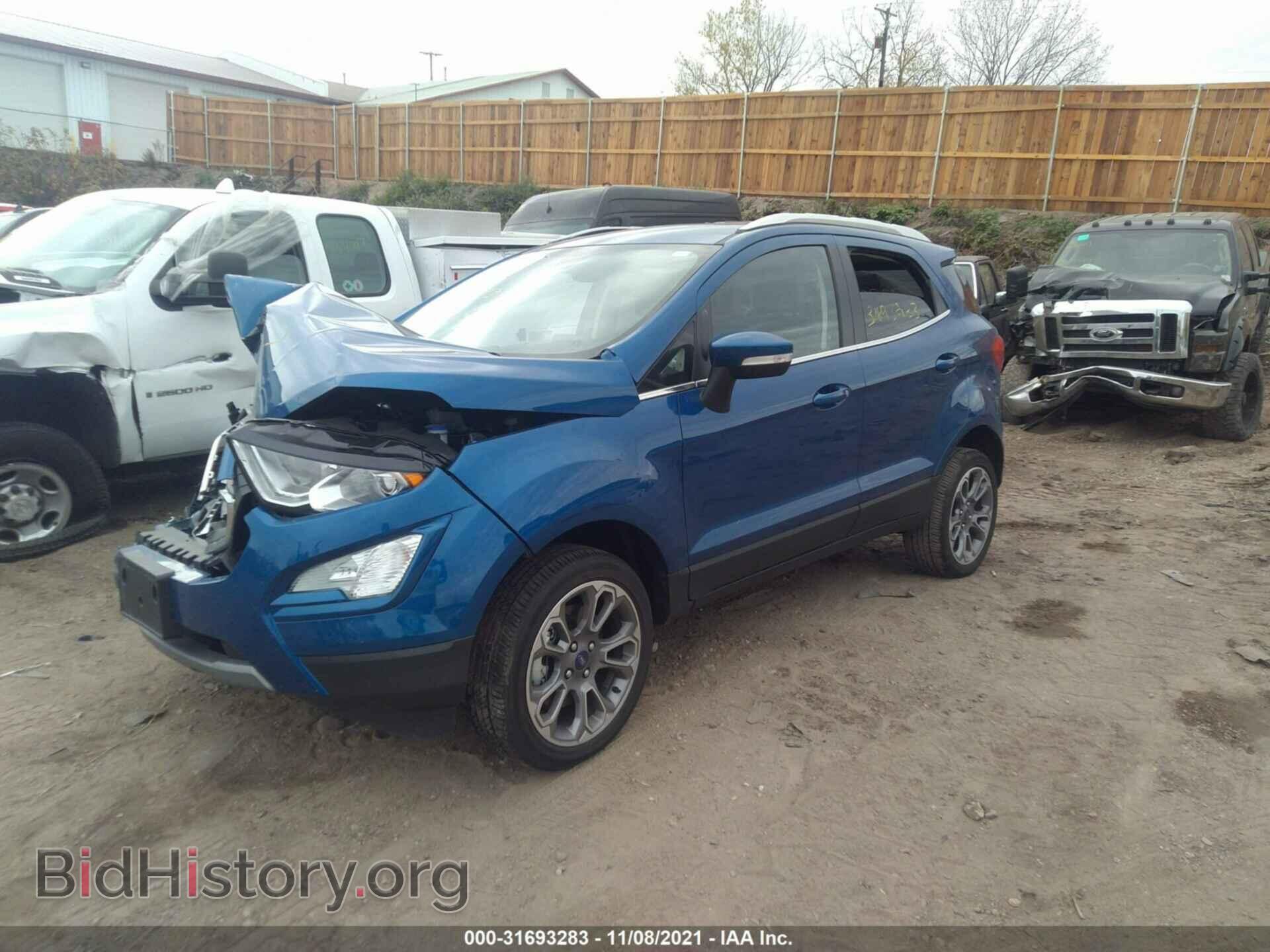 2019 FORD ECOSPORT - VIN: MAJ6S3KL3KC261482 - Фото 2