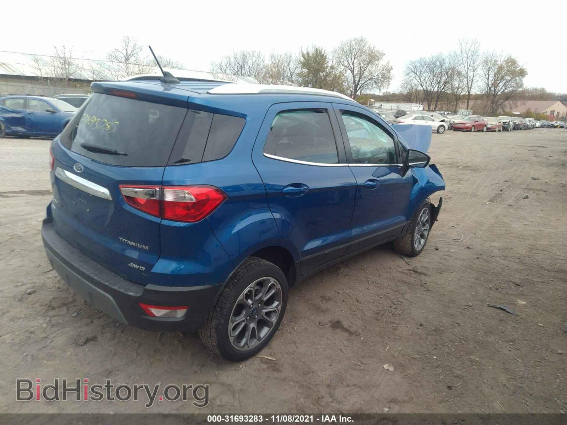 2019 FORD ECOSPORT - VIN: MAJ6S3KL3KC261482 - Фото 4