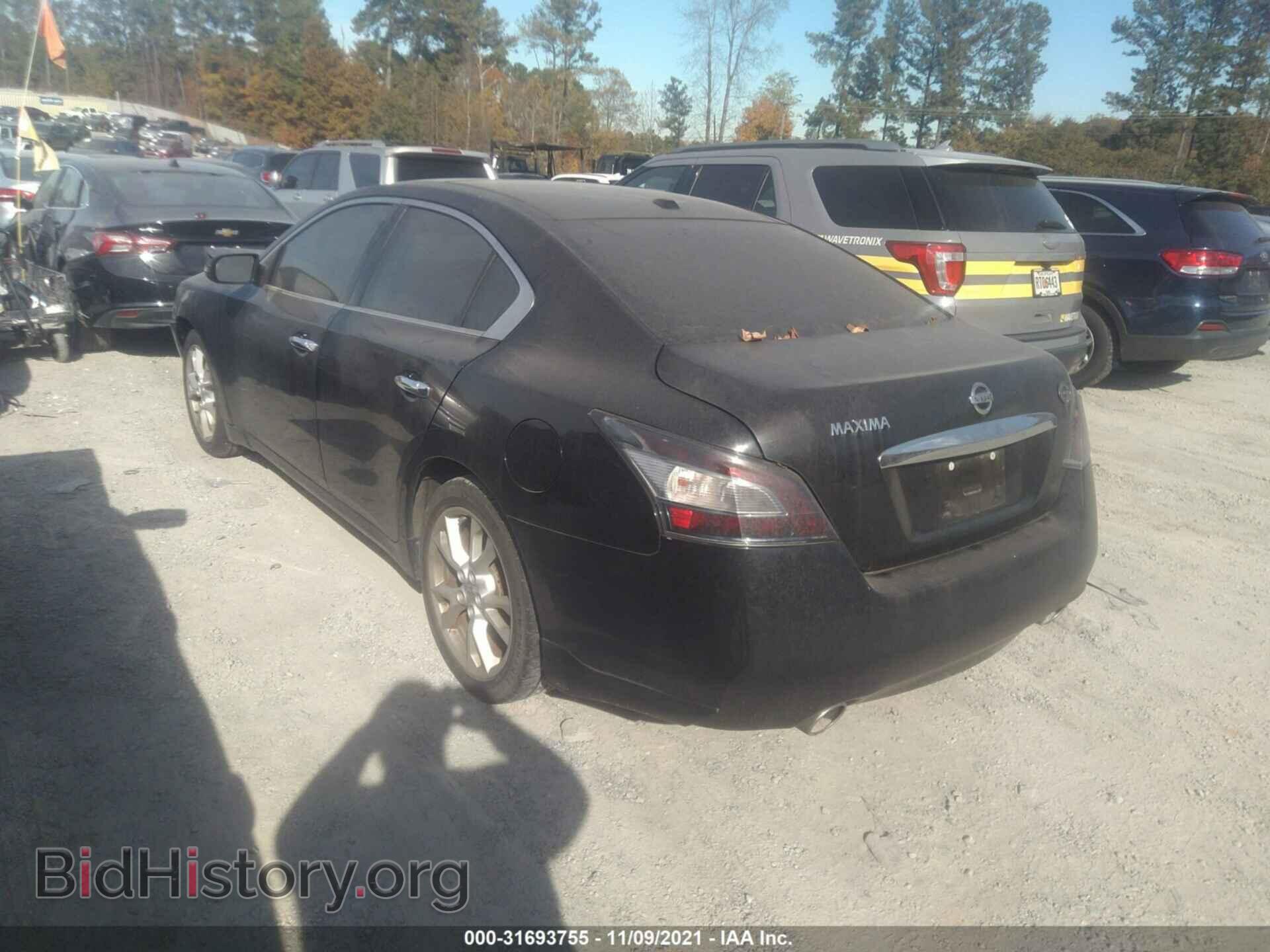 2012 NISSAN MAXIMA - VIN: 1N4AA5AP7CC850694 - Фото 3