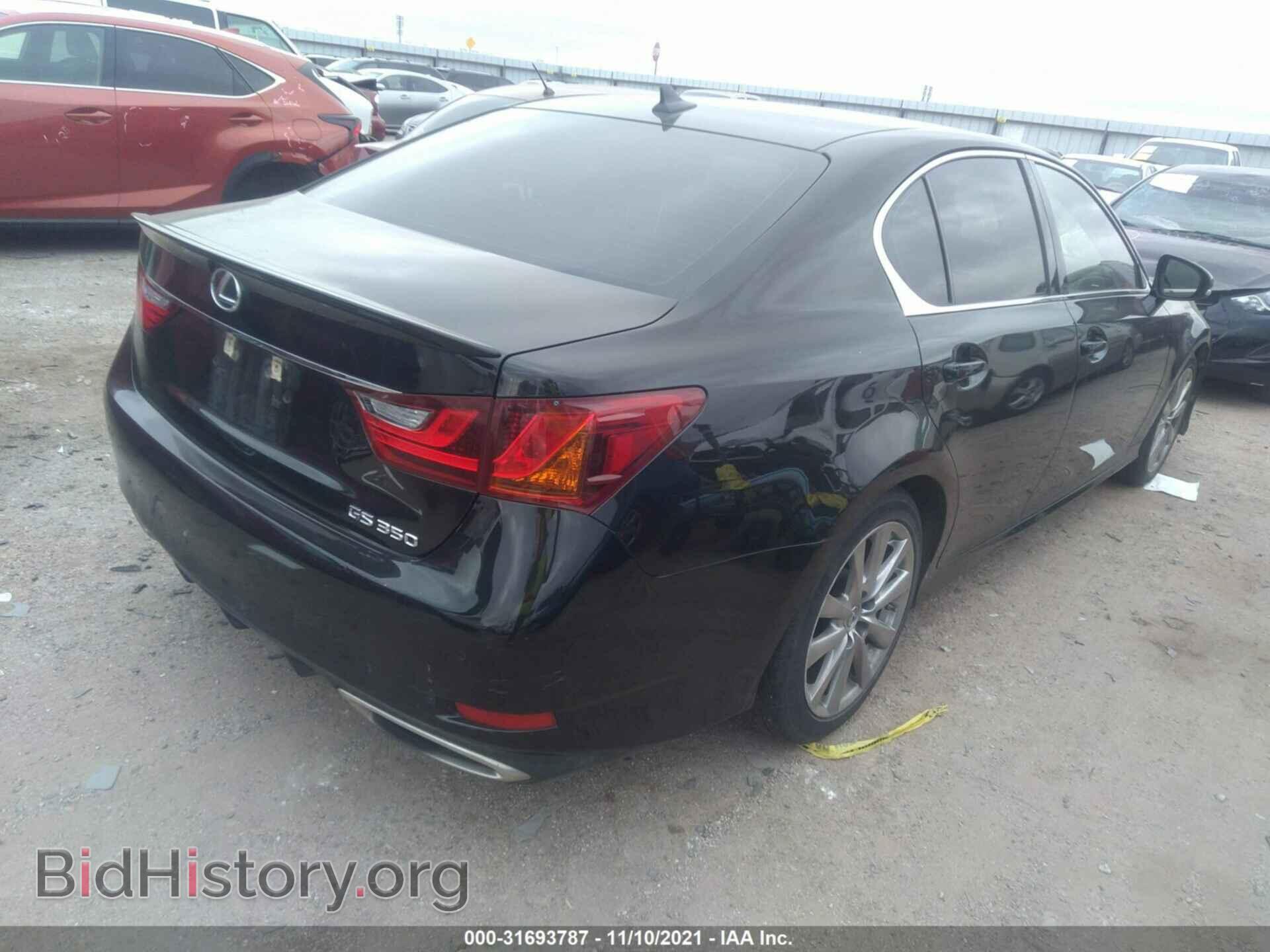 2014 LEXUS GS 350 - VIN: JTHBE1BL2E5043884 - Фото 4