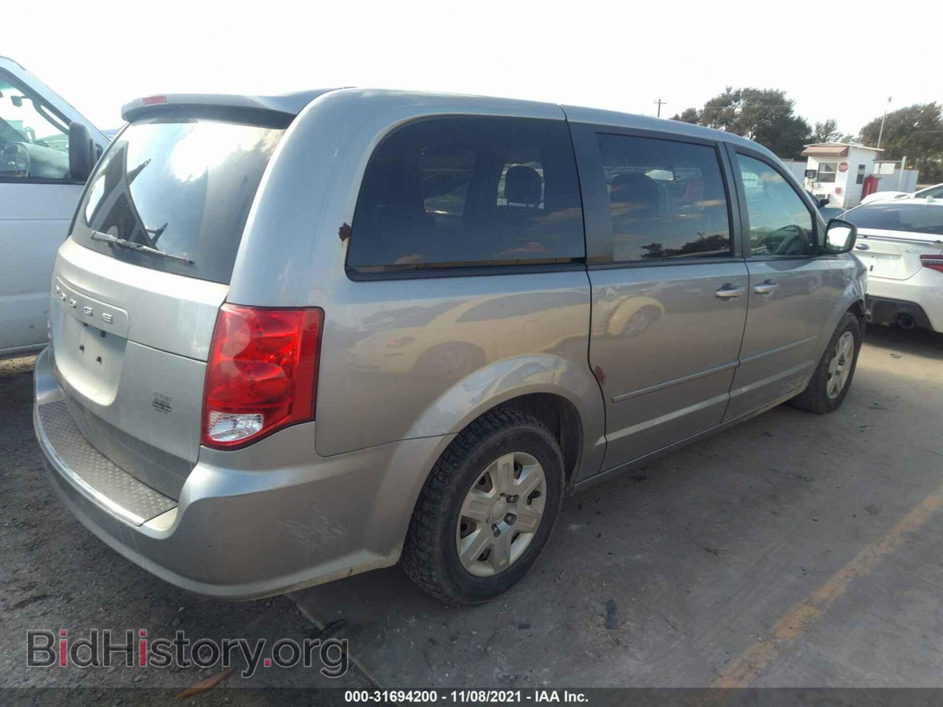 2013 DODGE GRAND CARAVAN - VIN: 2C4RDGBG1DR574388 - Фото 4