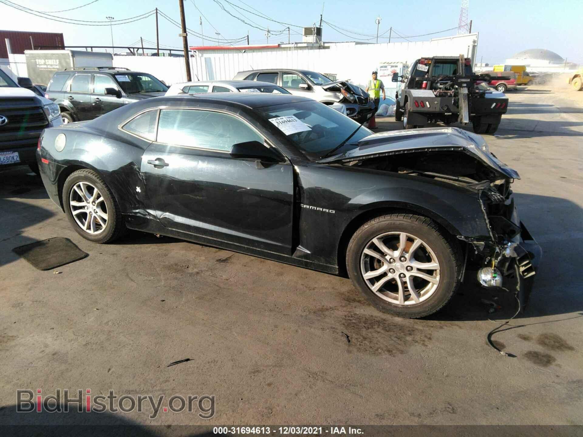 Photo 2G1FB1E31E9128931 - CHEVROLET CAMARO 2014