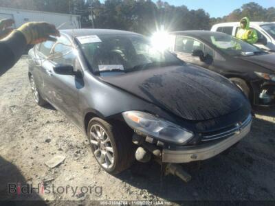 2013 Dodge DART Limited, black — VIN 1C3CDFCA3DD711753, IAAI