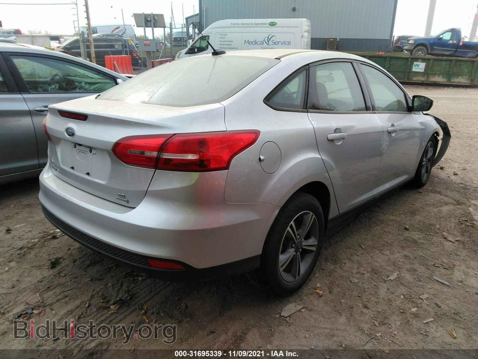 2018 FORD FOCUS - VIN: 1FADP3FE7JL286520 - Фото 4