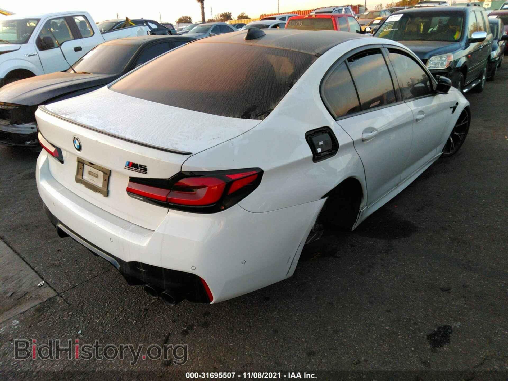 2021 BMW M5 - VIN: WBS83CH00MCF74971 - Photo 4