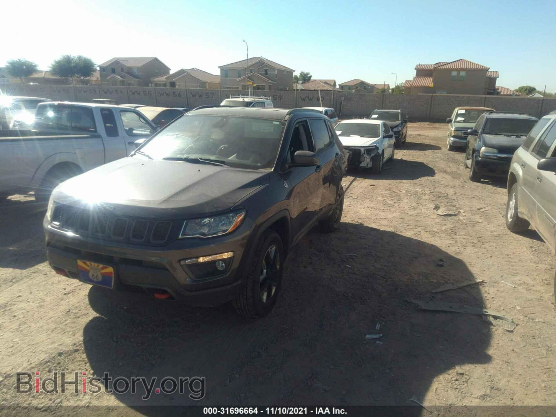 2018 JEEP COMPASS - VIN: 3C4NJDDB8JT199227 - Фото 2