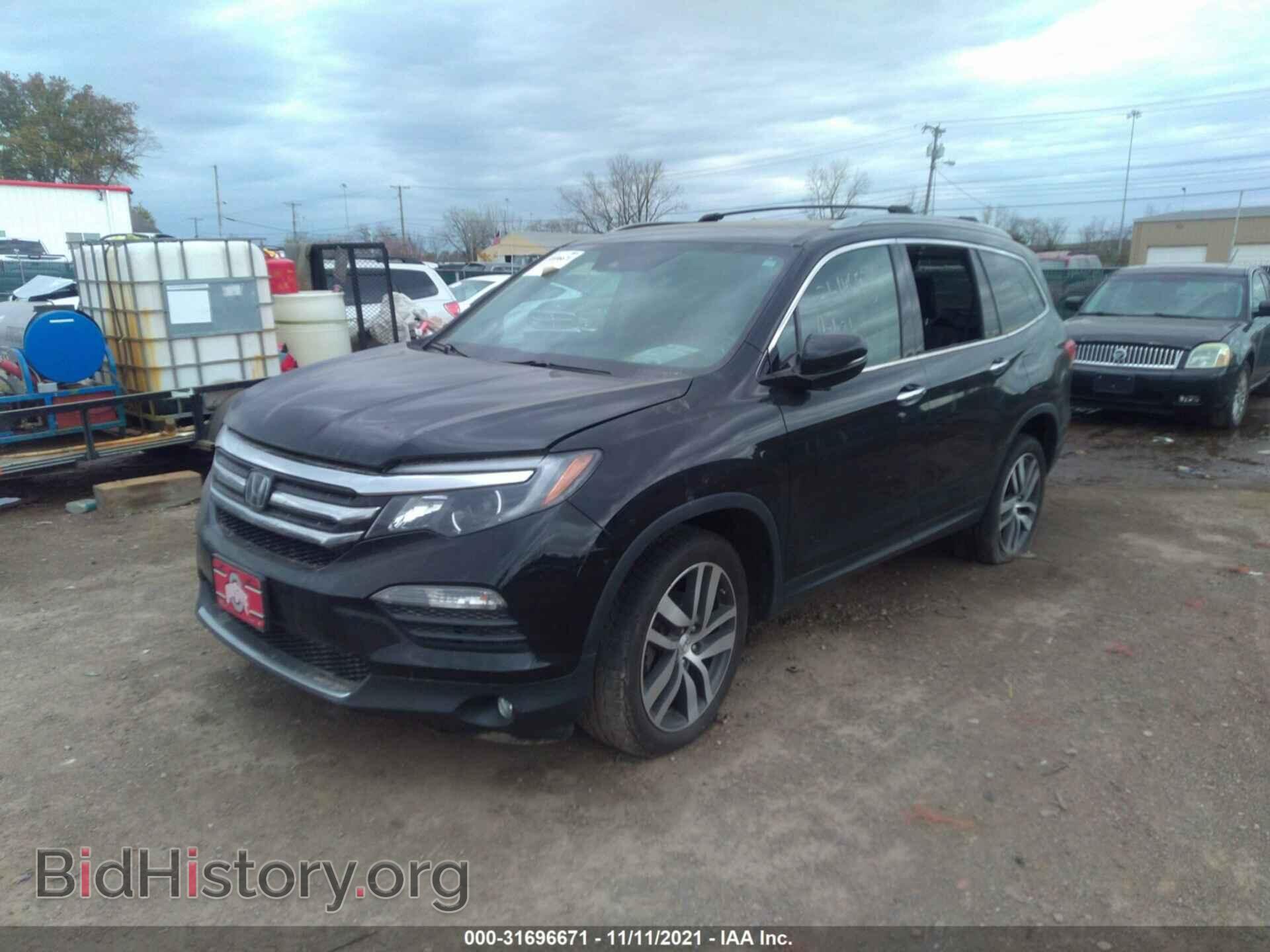 2016 HONDA PILOT - VIN: 5FNYF6H95GB010882 - Фото 2