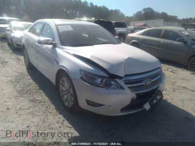 2012 Ford TAURUS Limited, белый — VIN 1FAHP2FW8CG107143, IAAI