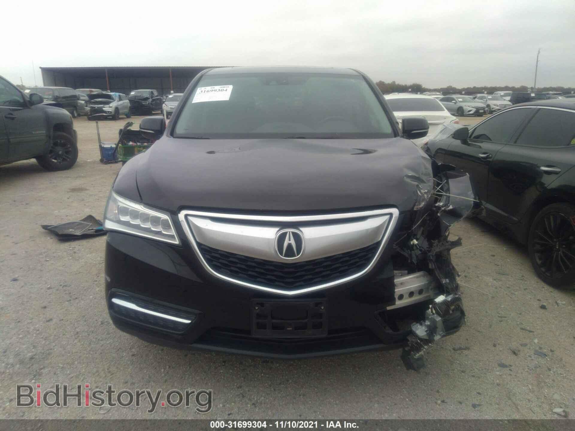 2014 ACURA MDX - VIN: 5FRYD3H4XEB010624 - Фото 6