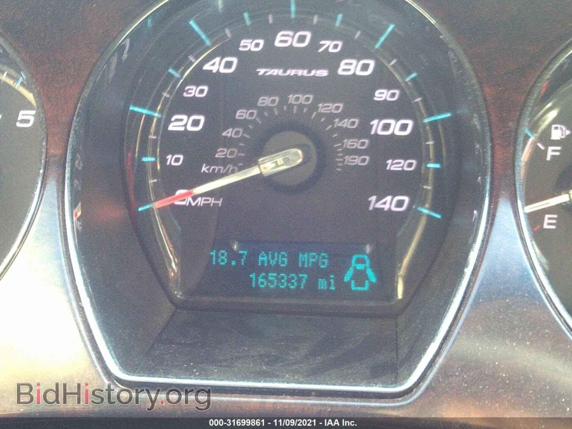 2010 FORD TAURUS - VIN: 1FAHP2EW7AG152170 - Фото 7