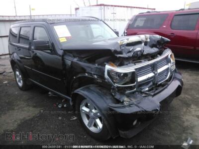 2008 Dodge NITRO SXT, черный — VIN 1D8GT28K28W171768, IAAI