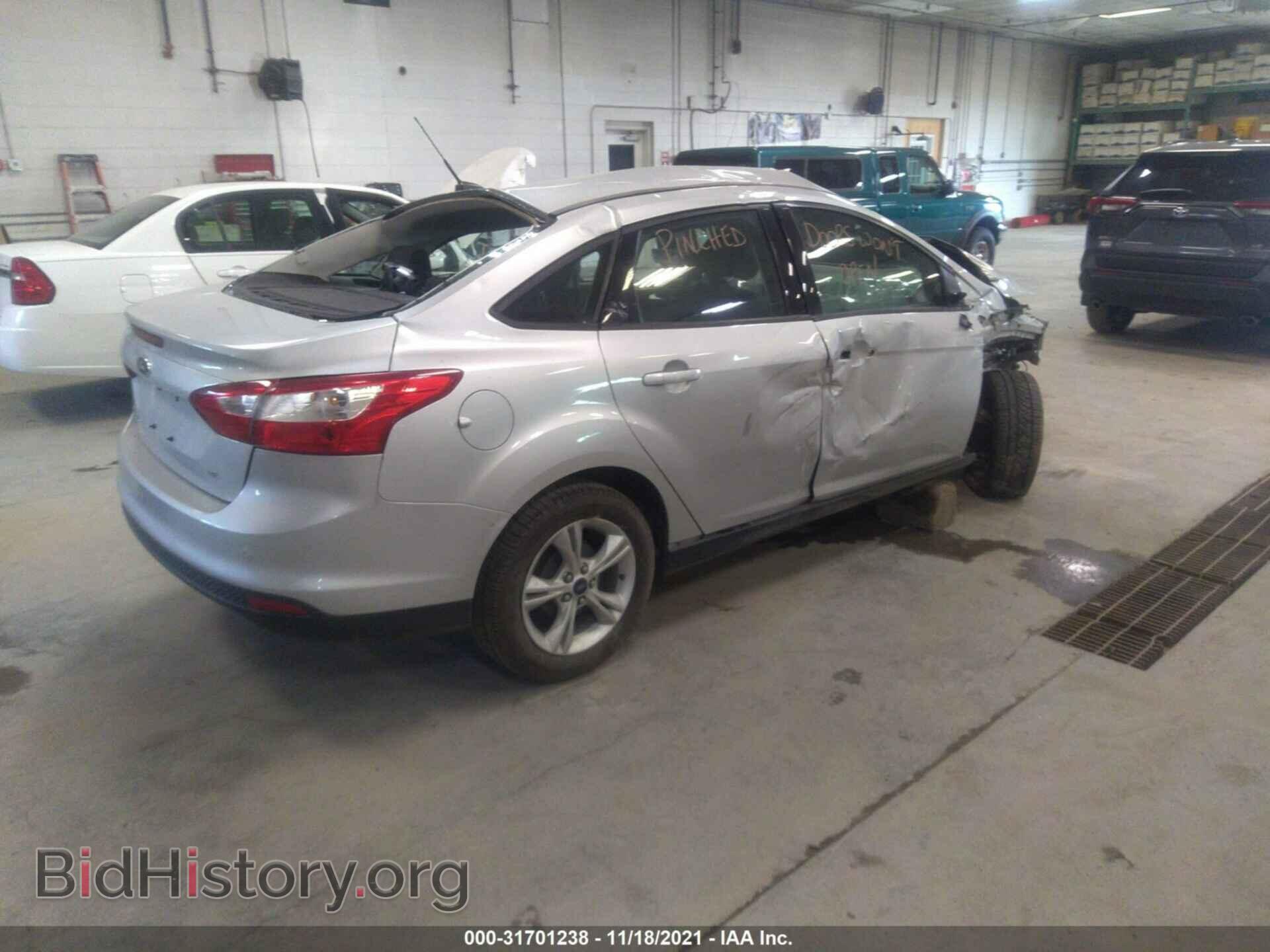 2014 FORD FOCUS - VIN: 1FADP3F28EL445721 - Фото 4