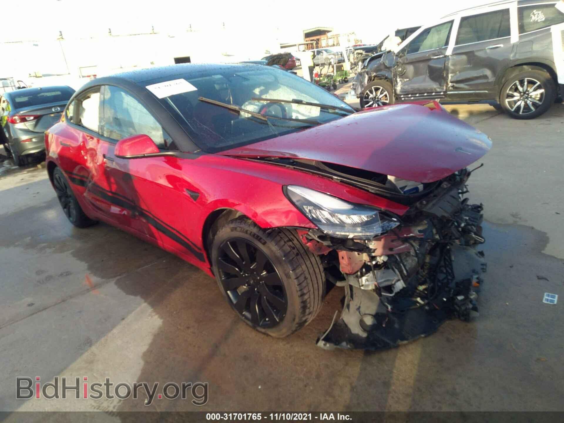 Photo 5YJ3E1EA1JF051385 - TESLA MODEL 3 2018