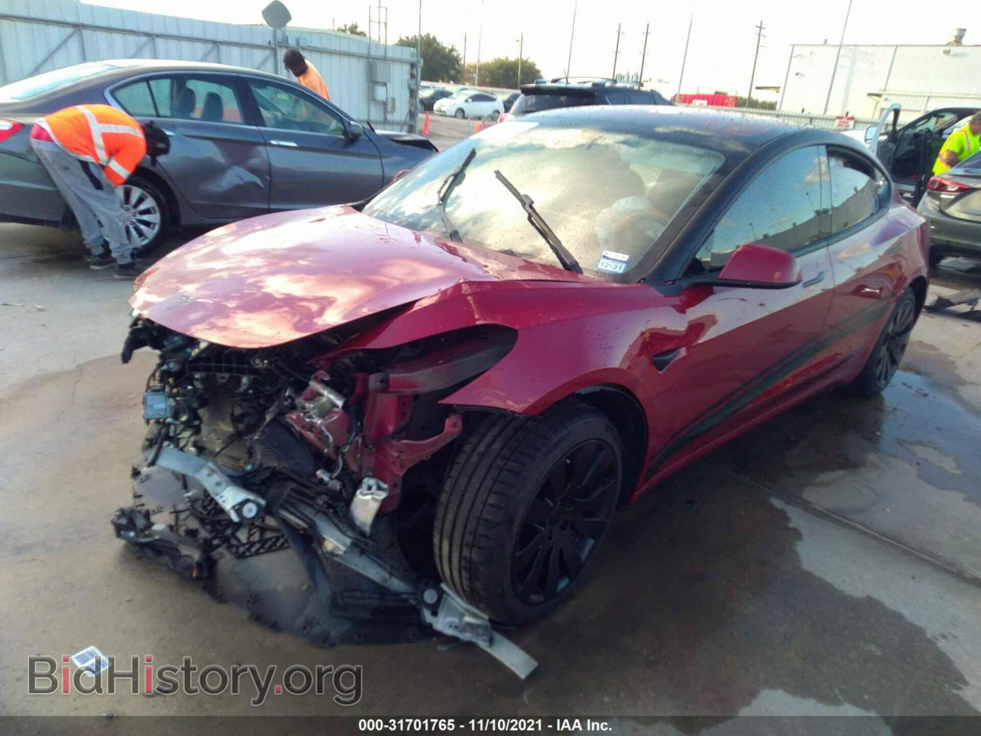 2018 TESLA MODEL 3 - VIN: 5YJ3E1EA1JF051385 - Photo 2