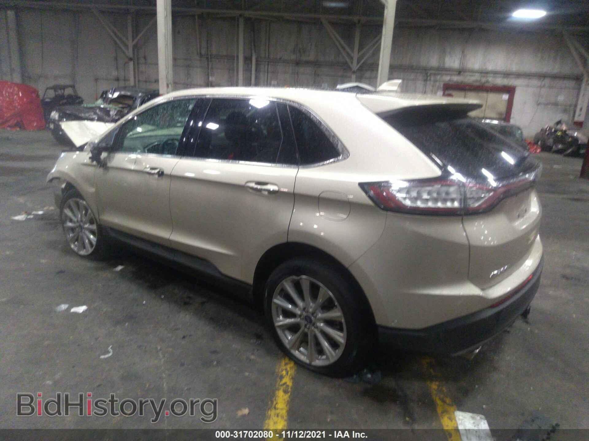 2017 FORD EDGE - VIN: 2FMPK4K84HBC66016 - Photo 3