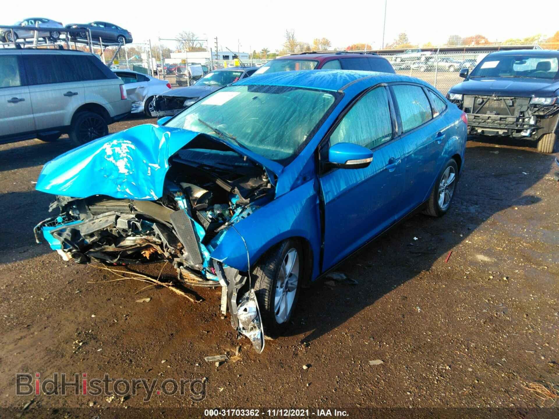 2014 FORD FOCUS - VIN: 1FADP3F29EL449812 - Фото 2