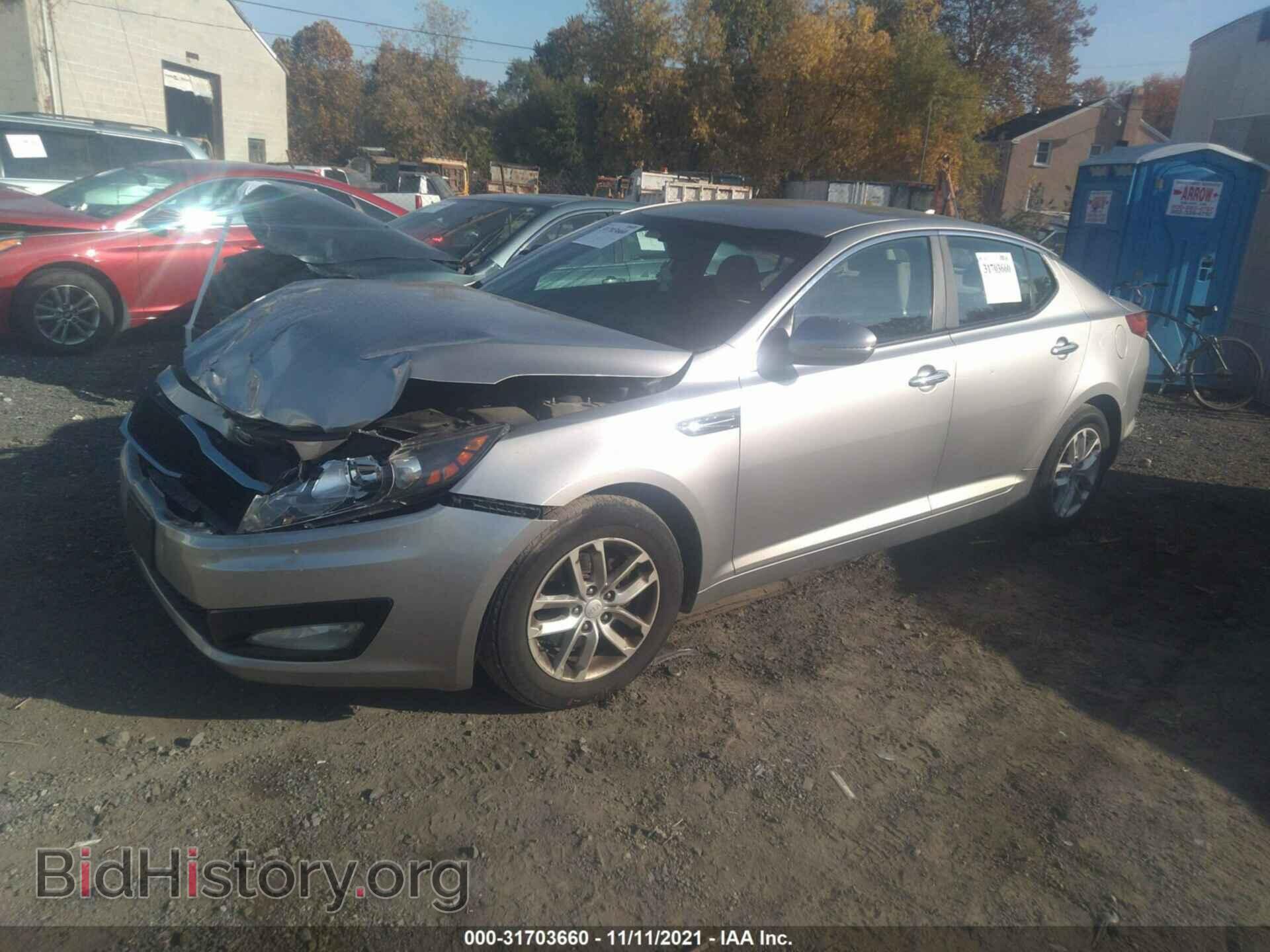 2013 KIA OPTIMA - VIN: KNAGM4A73D5396971 - Фото 2