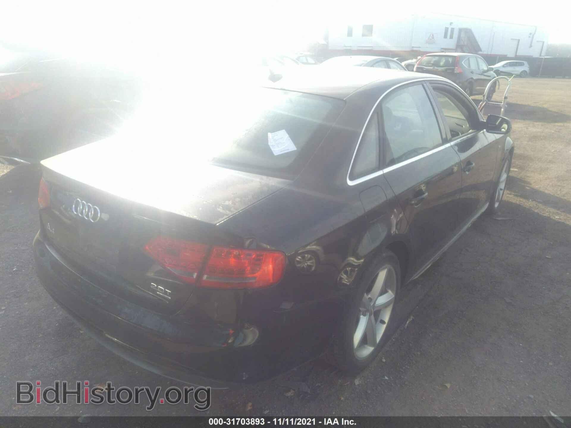 2012 AUDI A4 - VIN: WAUFFAFL6CN008608 - Photo 4