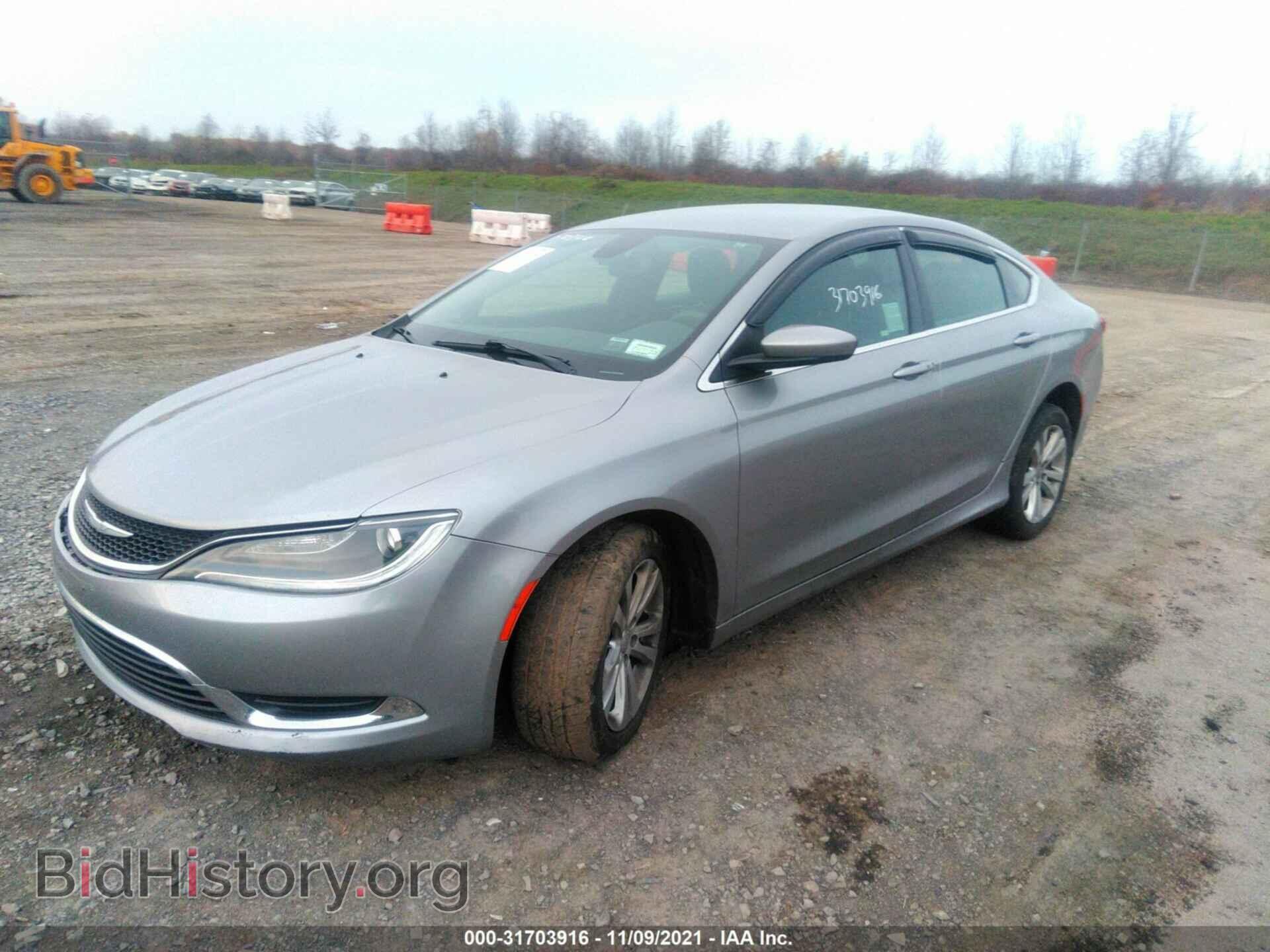 2016 CHRYSLER 200 - VIN: 1C3CCCAB8GN108258 - Фото 2