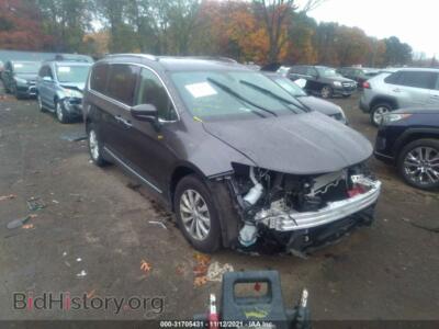 2019 Chrysler PACIFICA TOURING L, gray — VIN 2C4RC1BG3KR628092, IAAI