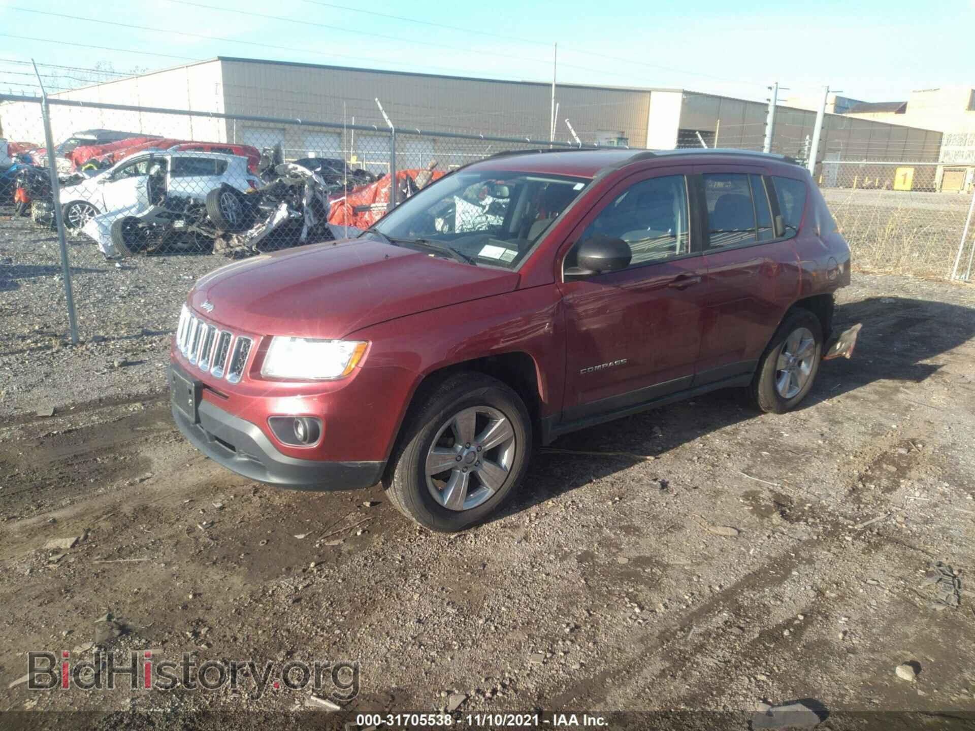 2012 JEEP COMPASS - VIN: 1C4NJDBB6CD559056 - Фото 2