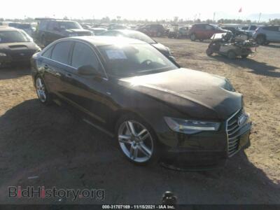 2017 Audi A6 Premium, черный — VIN WAUC8AFC6HN077464, IAAI