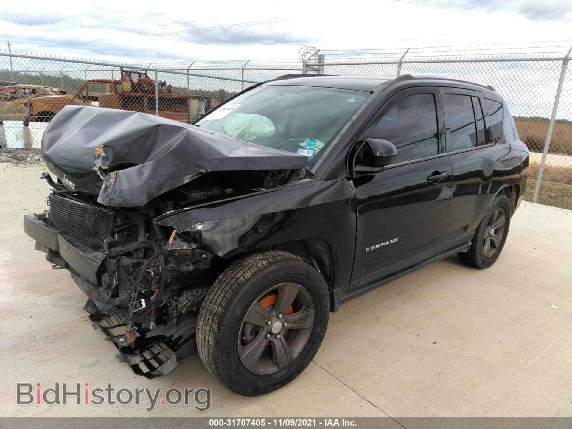 2014 JEEP COMPASS - VIN: 1C4NJCEAXED650525 - Photo 2