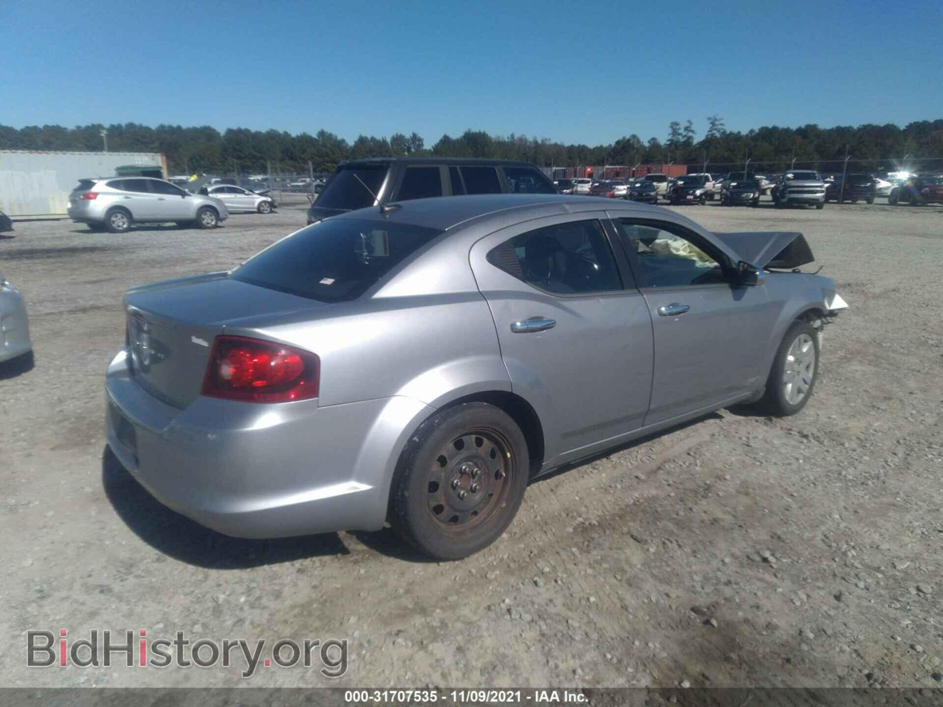 2013 DODGE AVENGER - VIN: 1C3CDZAB7DN540626 - Фото 4