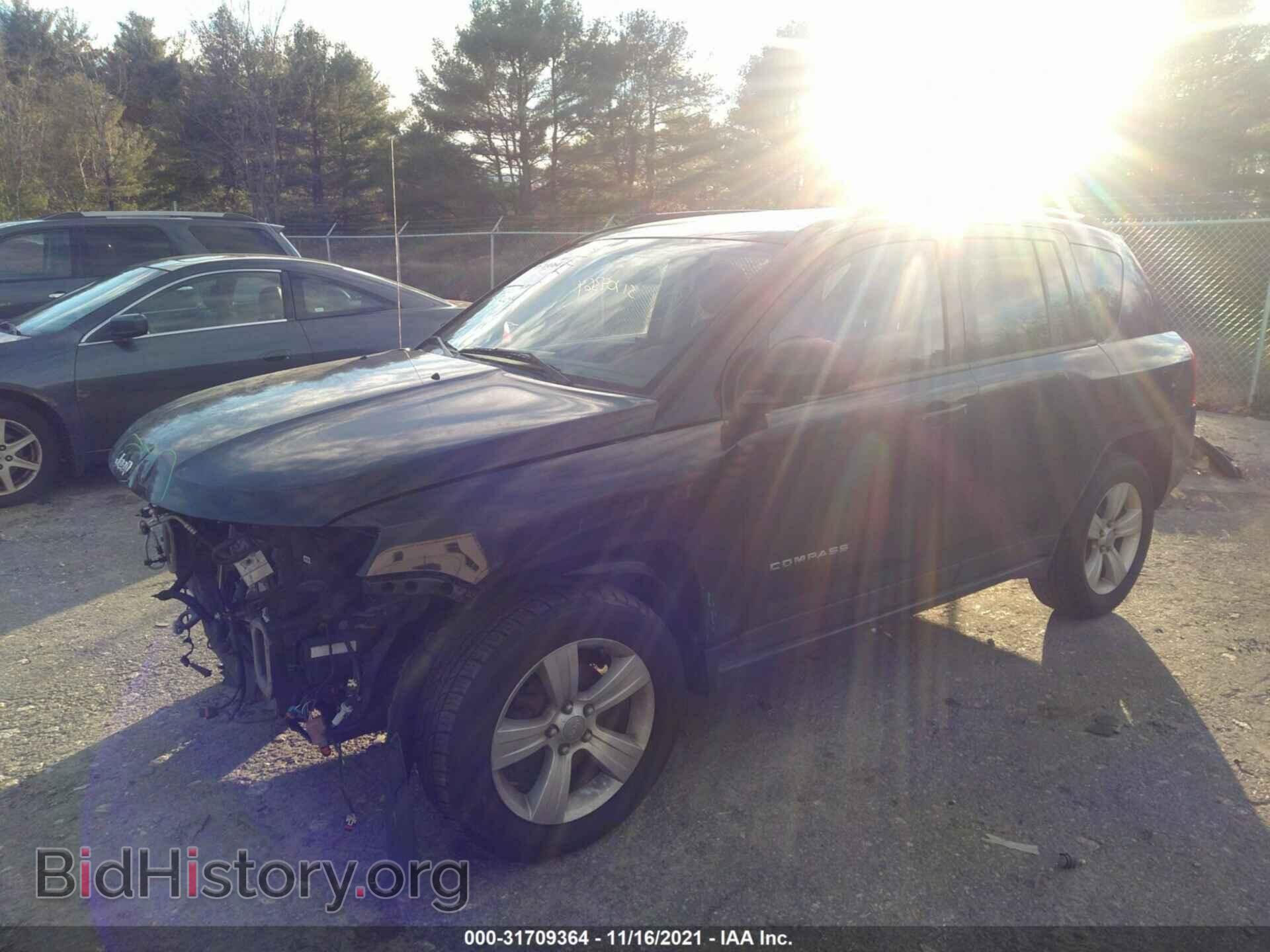 2014 JEEP COMPASS - VIN: 1C4NJDBB3ED621497 - Фото 2
