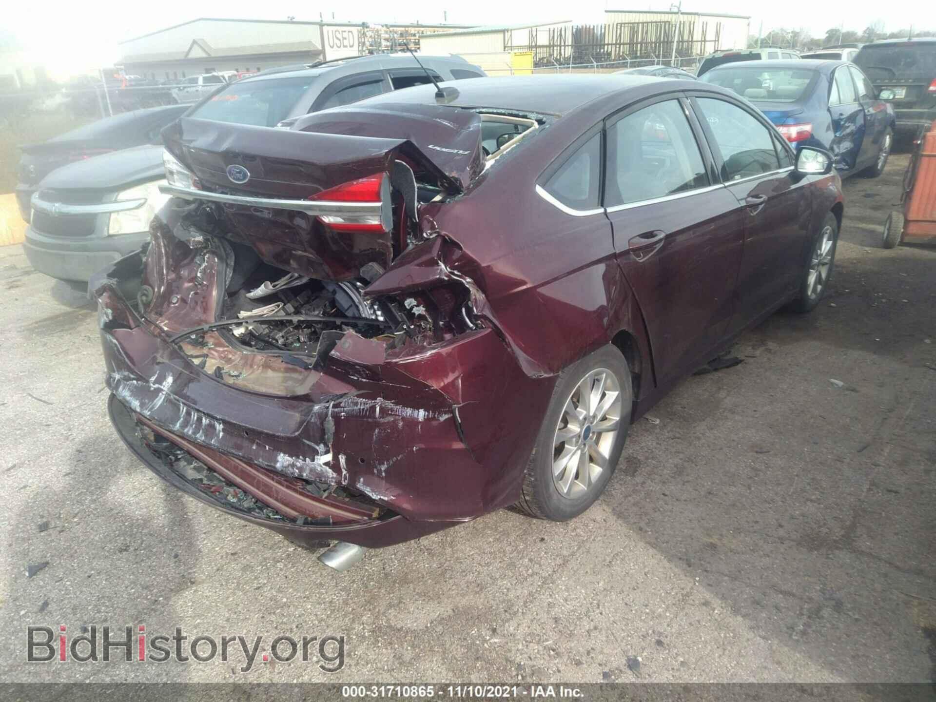 2017 FORD FUSION - VIN: 3FA6P0HD5HR272252 - Фото 4