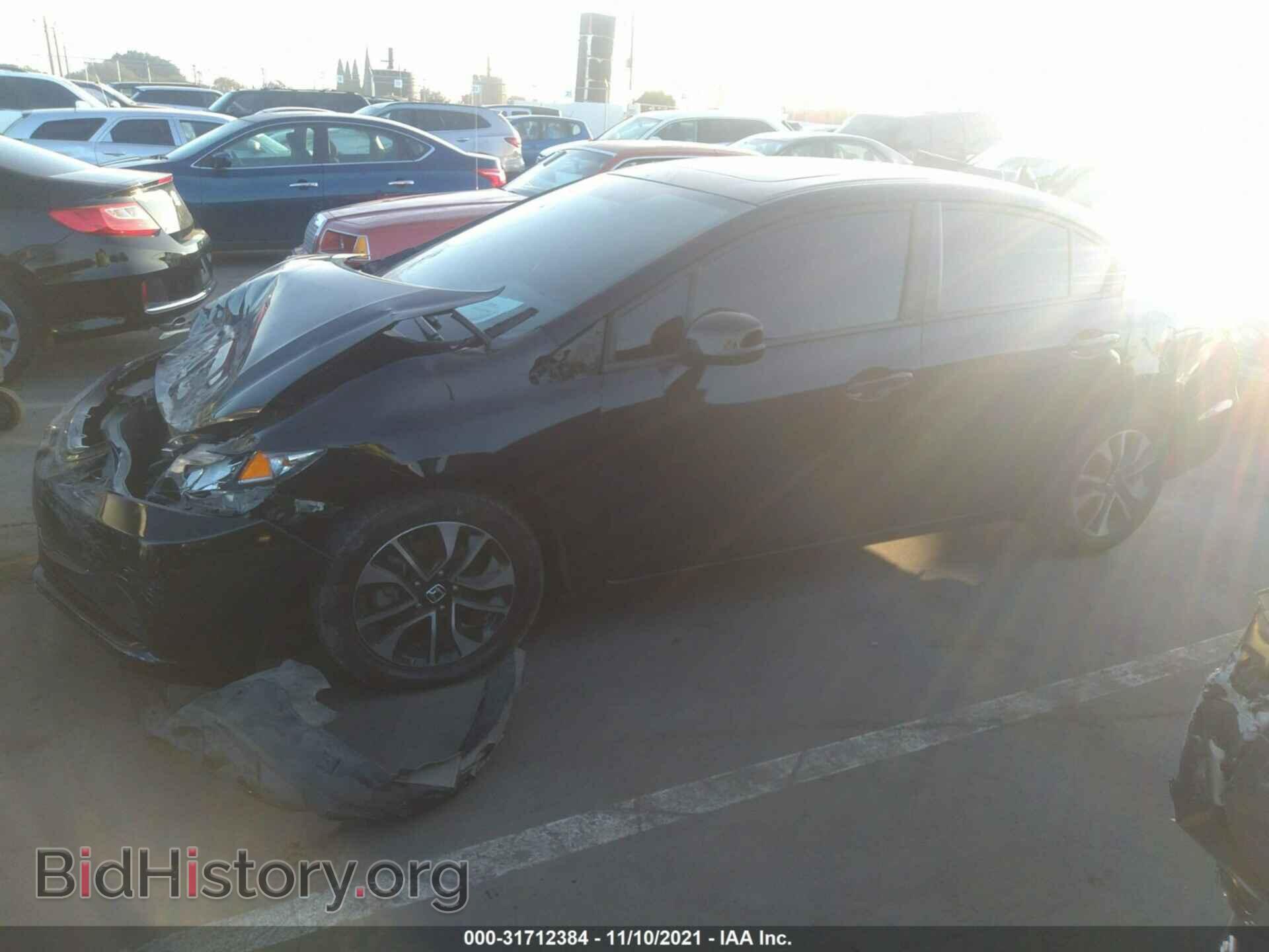 2013 HONDA CIVIC SDN - VIN: 19XFB2F88DE218150 - Фото 2