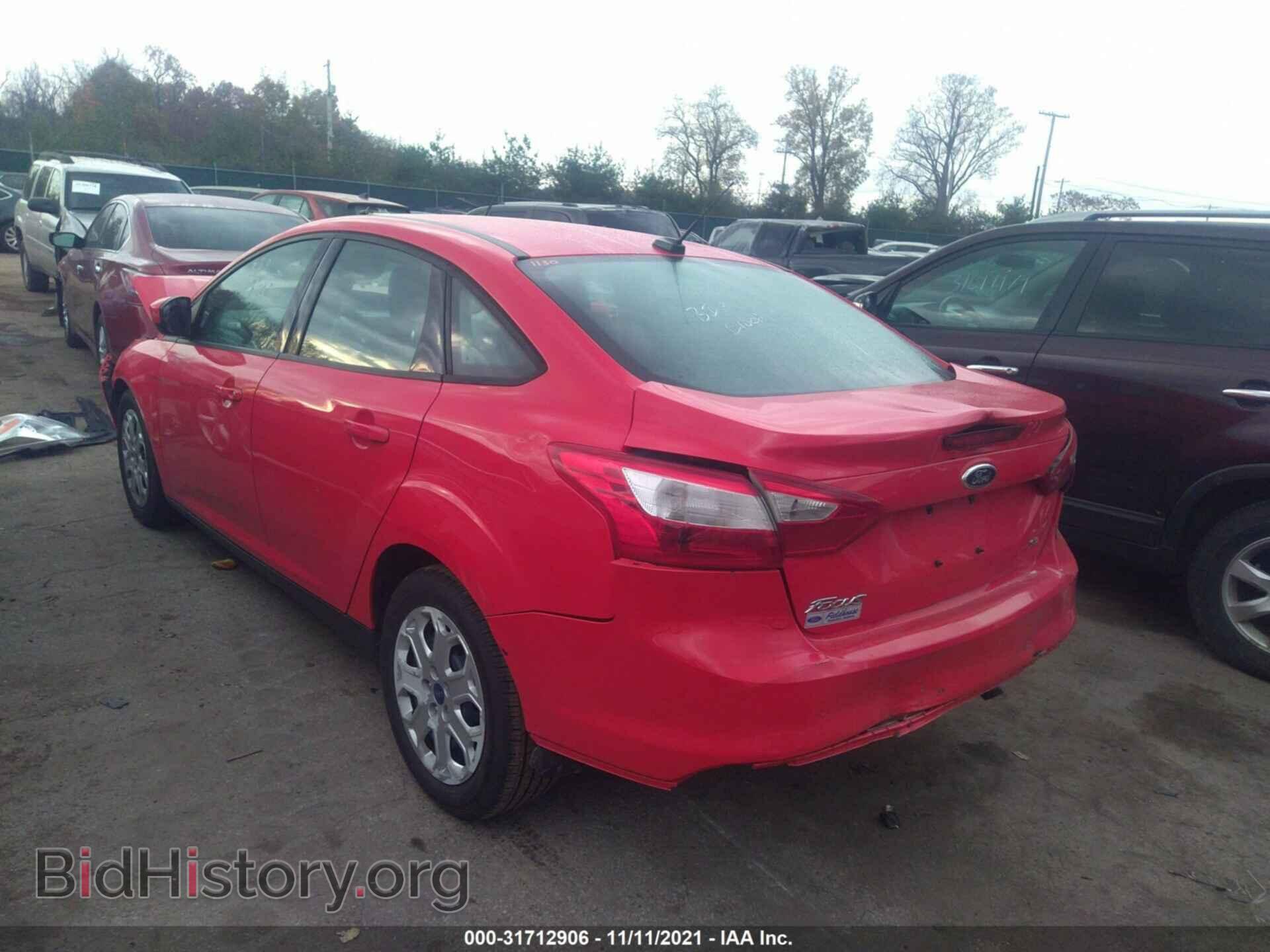2012 FORD FOCUS - VIN: 1FAHP3F29CL128318 - Фото 3