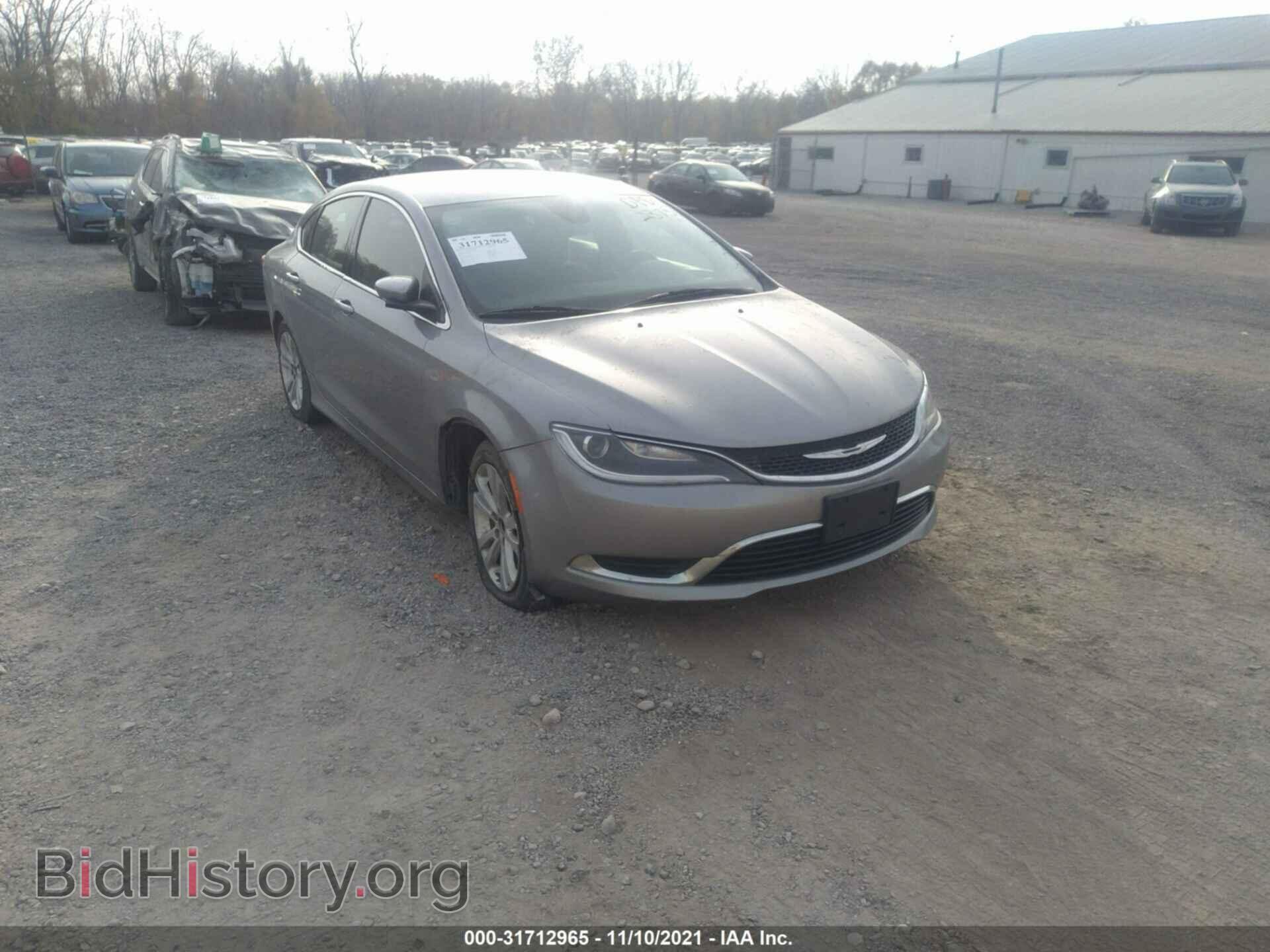 Photo 1C3CCCAB1FN502375 - CHRYSLER 200 2015
