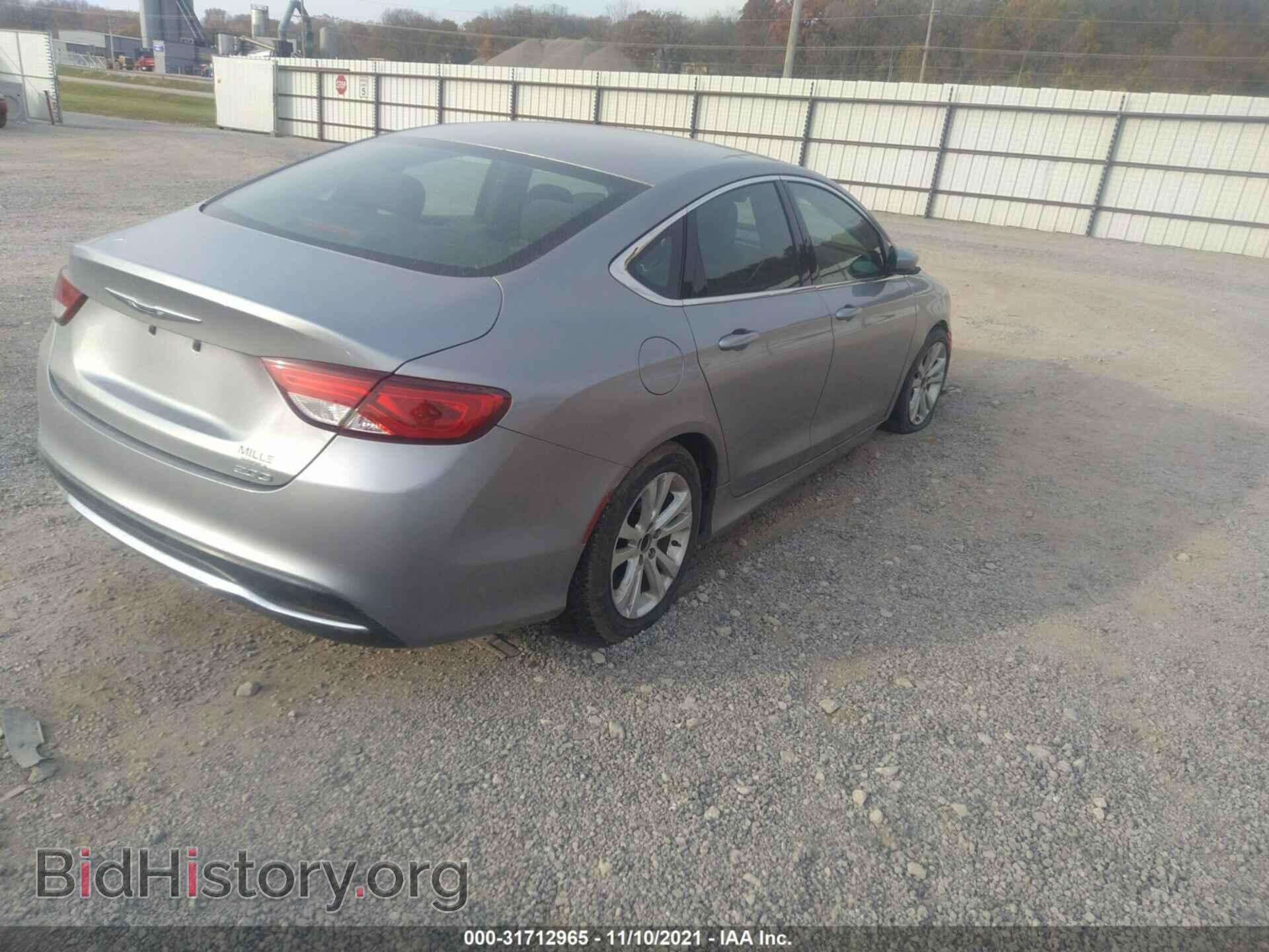 2015 CHRYSLER 200 - VIN: 1C3CCCAB1FN502375 - Фото 4