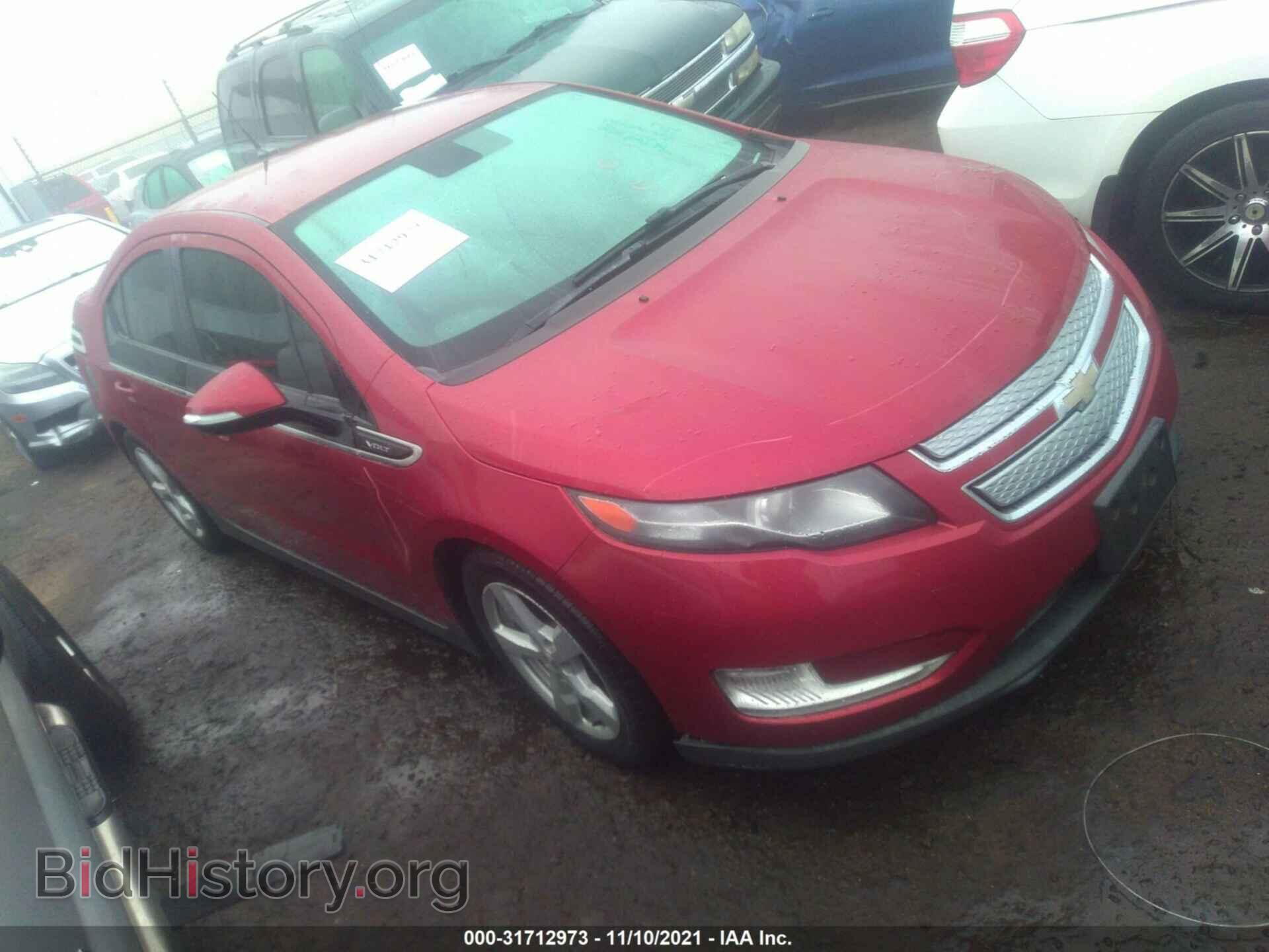 Фотография 1G1RE6E40DU133744 - CHEVROLET VOLT 2013