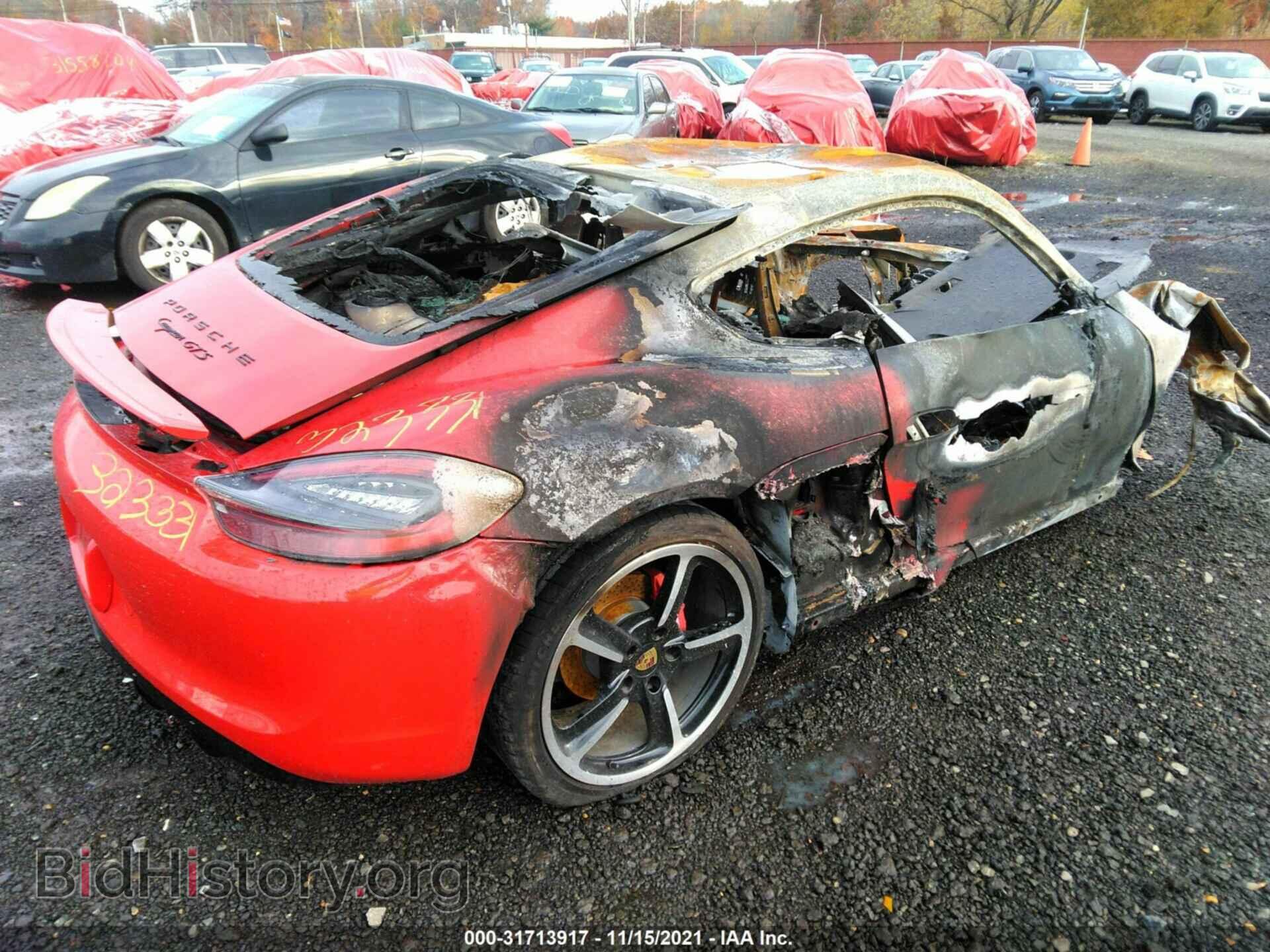 2015 PORSCHE CAYMAN - VIN: WP0AB2A85FK183181 - Фото 4