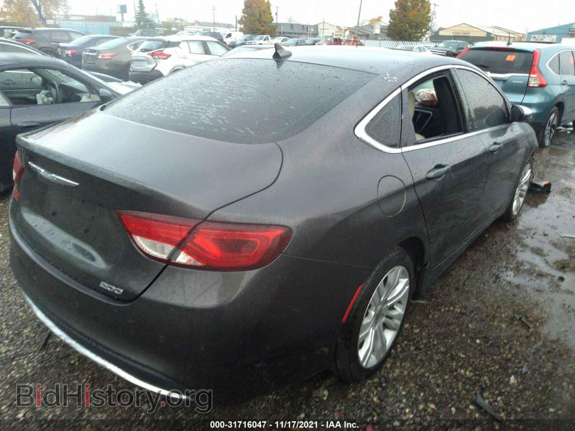 2015 CHRYSLER 200 - VIN: 1C3CCCAB4FN751947 - Photo 4