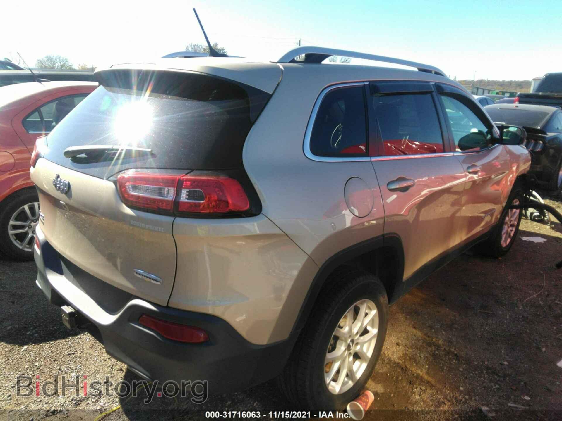 2015 JEEP CHEROKEE - VIN: 1C4PJMCB3FW716834 - Фото 4
