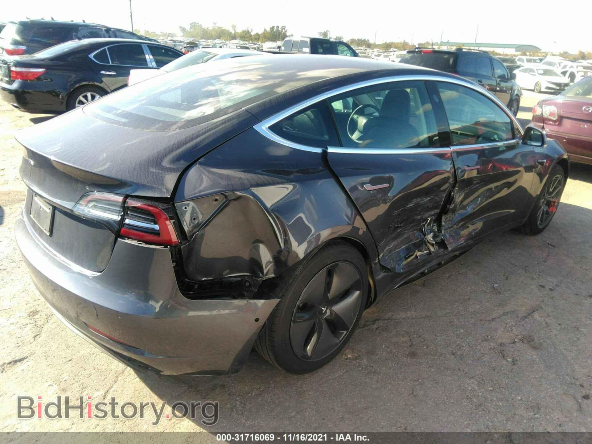 2019 TESLA MODEL 3 - VIN: 5YJ3E1EAXKF307315 - Фото 4