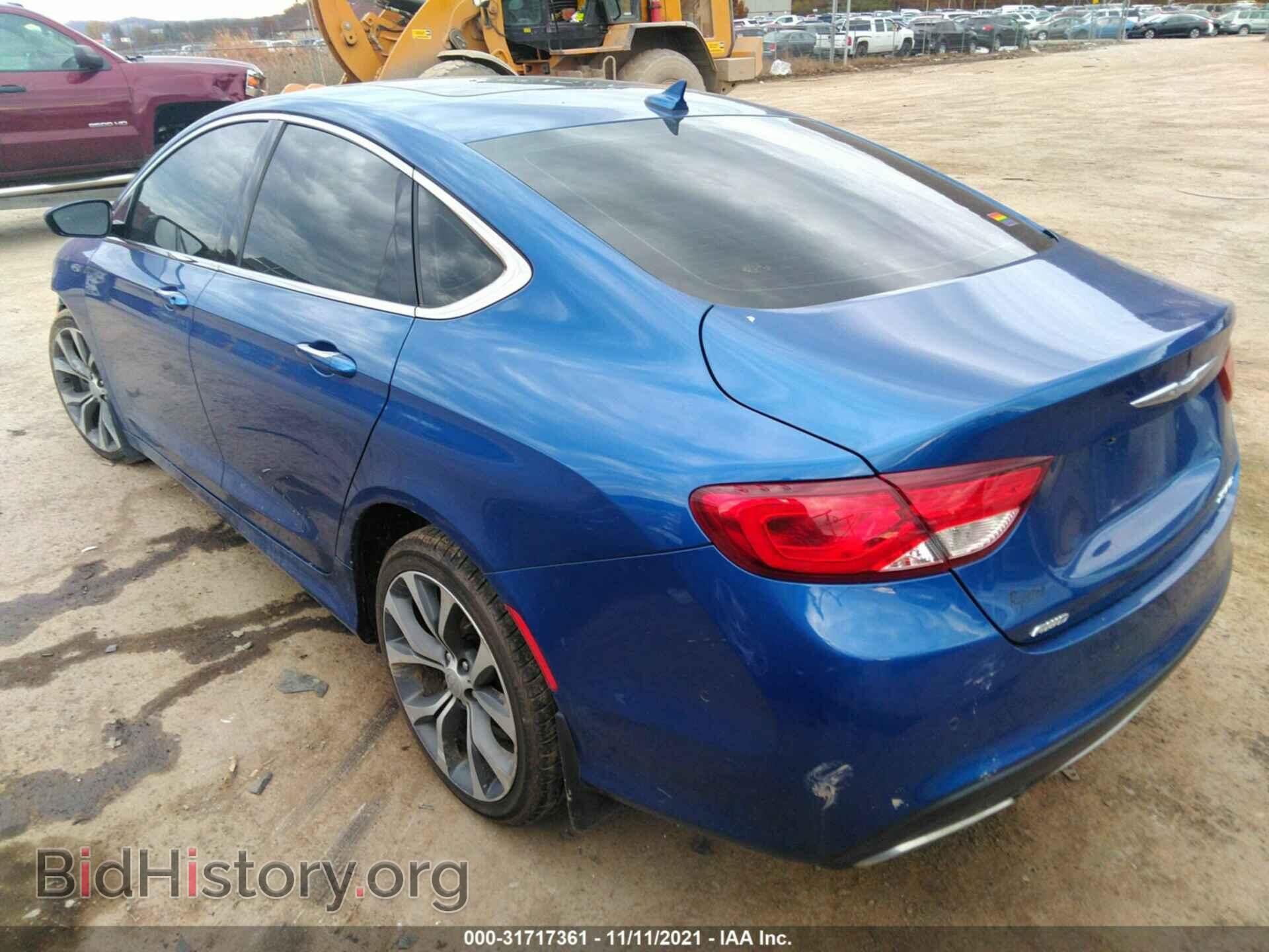 2015 CHRYSLER 200 - VIN: 1C3CCCEG4FN728075 - Фото 3